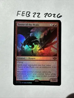 Terror of the Peaks Outlaws of Thunder Junction Foil - Image 1