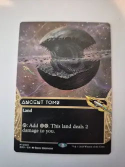 Ancient Tomb (0001) (Borderless) Edge of Eternities: Stellar Sights Regular NM - Image 1