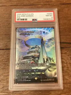 Balamb Garden - Command Beacon (Showcase foil) - FINAL FANTASY: (FCA) MTG PSA 8 - Image 1
