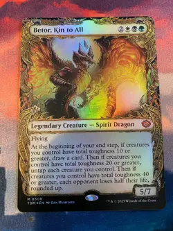MTG Tarkir Dragonstorm Betor Kin to All Showcase Foil - Image 1