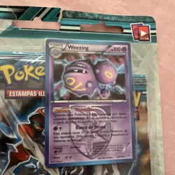 2013 Pokemon Portuguese Plasma Freeze Weezing Factory Sealed Triple Blister - Image 2