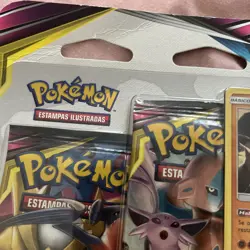 Pokemon TCG: Sun & Moon Unified Minds Triple Pack Stakataka PORTUGUESE Version - Image 2