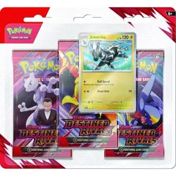 Pokemon TCG - Scarlet & Violet 10 - Destined Rivals 3-Pack Blister (English) - Image 1