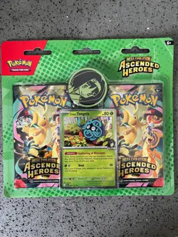 Pokemon TCG | Ascended Heroes | 2-Pack Blister | Erika’s Tangela Promo. - Image 1