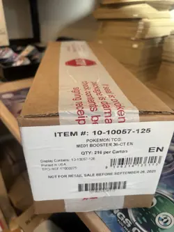 Pokemon Mega Evolution Booster Box 36 Pack Sealed Case - Image 1