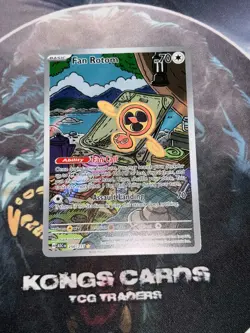 Fan Rotom 250/217 IR Ascended Heroes Evolution NM English Pokemon TCG - Image 1