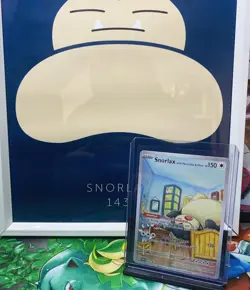 SALE! | Snorlax with Munchlax & Mew | Van Gogh Pokemon Cards | #23 | Read Descr. - Image 3