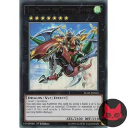 Yugioh Gaia Dragon, the Thunder Charger BLLR-EN065 Ultra Rare 1st Edition NM - Image 1
