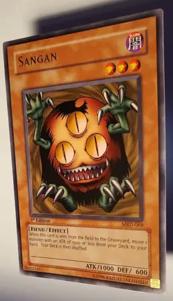 Yu-Gi-Oh! Sangan MRD-069 Metal Raiders 1st Ed Original Vintage 2002 Near Mint - Image 4