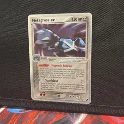 Pokemon Metagross EX Ultra Rare Holo Power Keepers 95/108 Card English NM/LP - Image 1