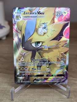 Zeraora VMAX Galarian Gallery Ultra Rare Crown Zenith GG42/GG70 Pokemon Card NM - Image 1