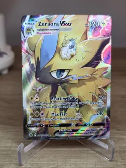 Zeraora VMAX Galarian Gallery Ultra Rare Crown Zenith GG42/GG70 Pokemon Card NM - Image 5
