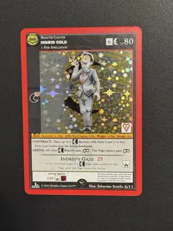 Metazoo Revive Nightfall Indrid 6/11 Full Holo NON Redeemable Holo Card - Image 1