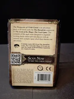 LORD OF THE RINGS LCG Card Game | The Dungeons Of Cirith Gurat *RARE* (OOP VG+) - Image 3