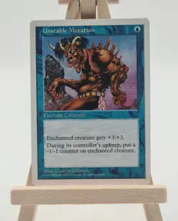 Unstable Mutation Fifth Edition (5ED) Magic Karte MTG EN (Instabile Mutation) - Image 1