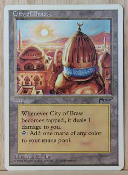 City of Brass x1 Chronicles Magic the Gathering MTG - Image 1