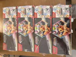 4 Pokemon Prismatic Evolutions Surprise Box And Booster Bundle Sealed - Image 1