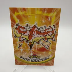 MOLTRES #146 NON-HOLO - BLUE LOGO - Series 3 TOPPS POKEMON CARD NMT - Image 1