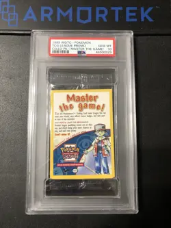 Psa 10 Sealed Cello Pokemon Pack WOTC Master The Game Mewtwo Black Star Promo - Image 4