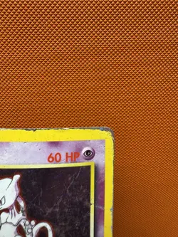 1999 Mewtwo Base Set Holo Unlimited Rare Card 10/102 Pokemon TCG HP/DMG 2074 - Image 3