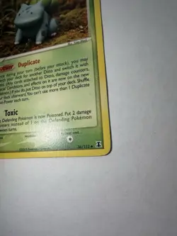 Pokemon TCG Ditto (Bulbasaur) EX Delta Species Regular Rare 36/113 2005 60 HP - Image 2