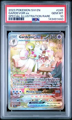 PSA 10 Gardevoir ex 245/198 Special Illustration Rare SIR Scarlet Violet Pokemon - Image 1