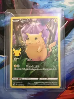 Pikachu 005/025 Full Art Holo Celebrations Pokemon TCG NM - Image 1