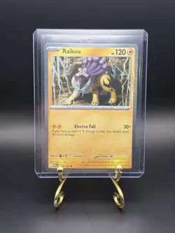 Pokemon Raikou 48/132 Cosmo Holo Promo English NM - Image 1