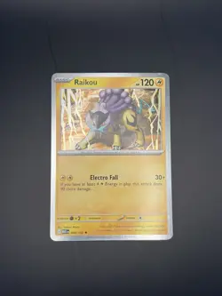 Pokemon Raikou 48/132 Cosmo Holo Promo English NM - Image 2