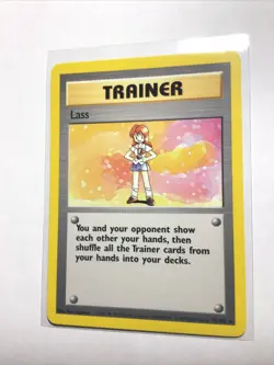 LASS - 75/102 - Base Set - 4th Print - 1999-2000 - Pokemon Card - LP - Image 1