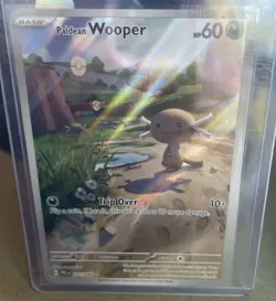 ⭐paldean Wooper ⭐102/094 Pokemon Phantasmal Flames Holo Full Art - Image 2