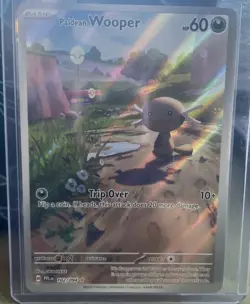 ⭐paldean Wooper ⭐102/094 Pokemon Phantasmal Flames Holo Full Art - Image 3