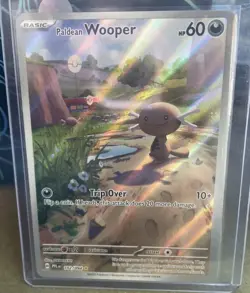 ⭐paldean Wooper ⭐102/094 Pokemon Phantasmal Flames Holo Full Art - Image 4