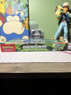 Pokemon TCG- Ogerpon ex premium collection box sealed- 6 booster packs - Image 2