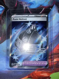 Pokemon Punk Helmet 121/094 Phantasmal Flames Full Art Ultra Rare NM Holo - Image 1