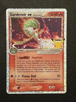 Gardevoir EX 93/101 Celebrations Classic Collection Pokemon 2021 Pack Fresh - Image 1