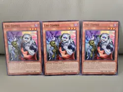 3 x Uni-Zombie - SECE-EN040 - Common Unlimited LP, English Yugioh - Image 1