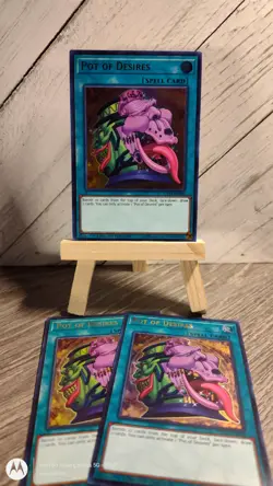 Yu-Gi-Oh! Pot of Desires x3 / CT14 EN004 LIMITED LP *3 Copies* - Image 1