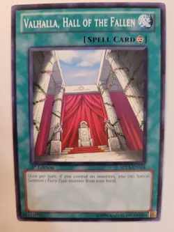 YuGiOh Valhalla, Hall of the Fallen SDLS-EN024 1st Ed. NM BULK DEAL MUST BUYALL3 - Image 1