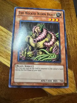 The Wicked Worm Beast GLD4-EN003 Limited Edition Common PL + BONUS - Image 1