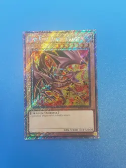 Red-Eyes Black Dragon 8th Art 1st Ed Platinum Secret Rare RA04-EN109 Yu-Gi-Oh - Image 2