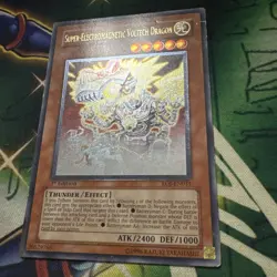 Yugioh! Super-Electromagnetic Voltech Dragon EOJ-EN031 Ultimate Rare 1st Ed MP - Image 2