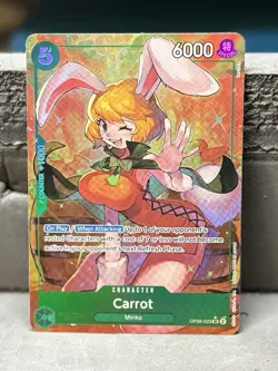 One Piece Card Game Carrot OP08-023 Alternate Art Super Rare English Edition - Image 1
