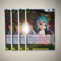 One Piece TCG X4 Playset OP13-104 Kouzuki Hiyori Card Game CCG Eng - Image 1