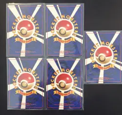 Pokemon Vintage Old Back Bundle Japanese Lot Of 5 Cards Growlithe Blaine’s + - Image 2
