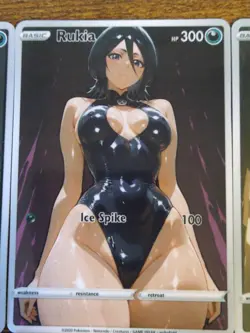 Beautiful Waifu 9 Card Lot - Anime Goddess Cards Fern Mikasa Rukia Annie - Image 3