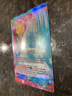 SS2 Trunks Envoy of Justice Leader Foil 1st Ed. Dragon Ball Super Card Game | NM - Image 2