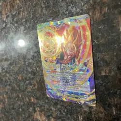 Knockout Strike Gogeta SD6-01 Leader Foil Dragon Ball Super Card Game | NM - Image 5
