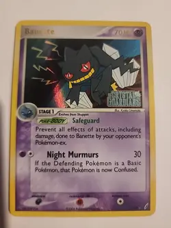 Pokemon Card - Banette Power Keepers 4/108 Reverse Holo Rare Stamped - Image 1