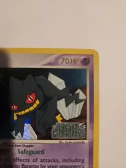 Pokemon Card - Banette Power Keepers 4/108 Reverse Holo Rare Stamped - Image 3